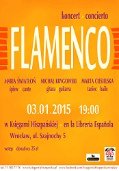 Koncert flamenco w Ksiegarni Hiszpańskiej