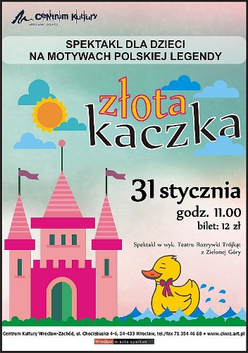 Złota Kaczka – spektakl dla dzieci