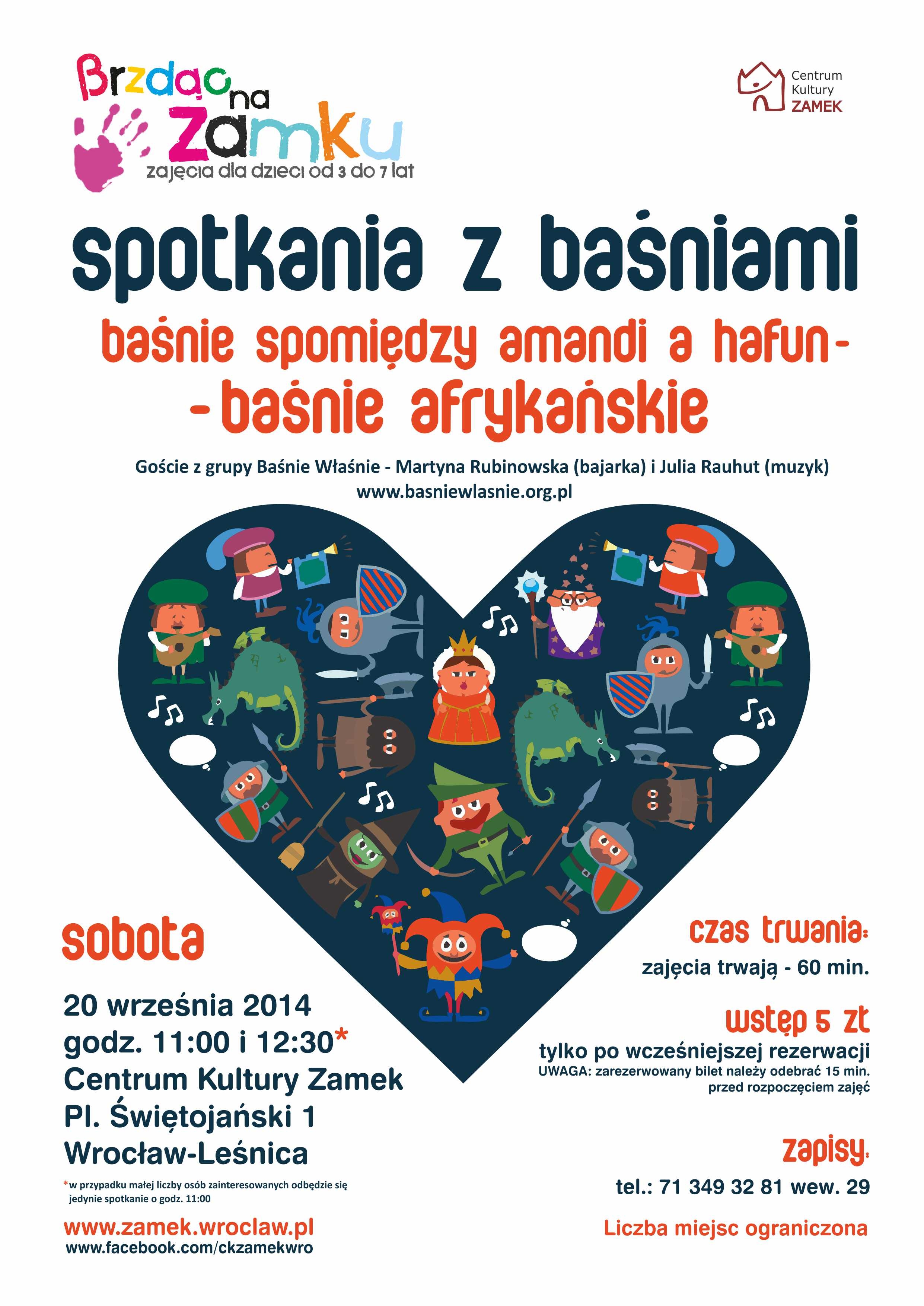 Brzdąc na Zamku - spotkania z baśniami