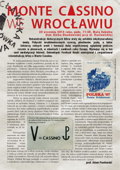 Rekonstrukcja bitwy o Monte Cassino we Wrocławiu
