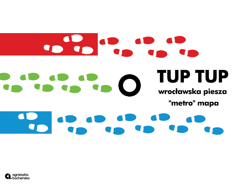 Metro mapa Tup Tup po Wrocławiu