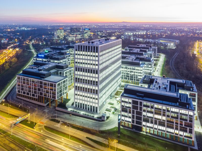 Business Garden Wrocław znajduje się u zbiegu ulic: Legnickiej, Dąbrówki i Jaworskiej, źródło: inwestor