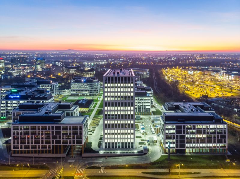 Business Garden Wrocław znajduje się u zbiegu ulic: Legnickiej, Dąbrówki i Jaworskiej, źródło: inwestor