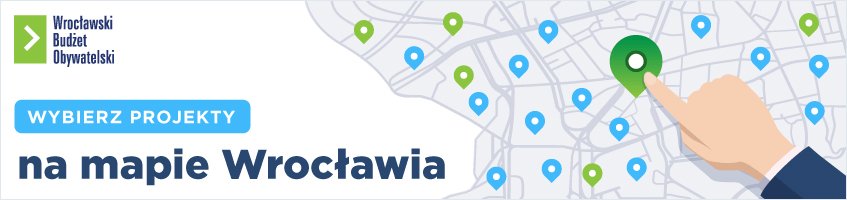Wybierz projekty na mapie Wrocławia