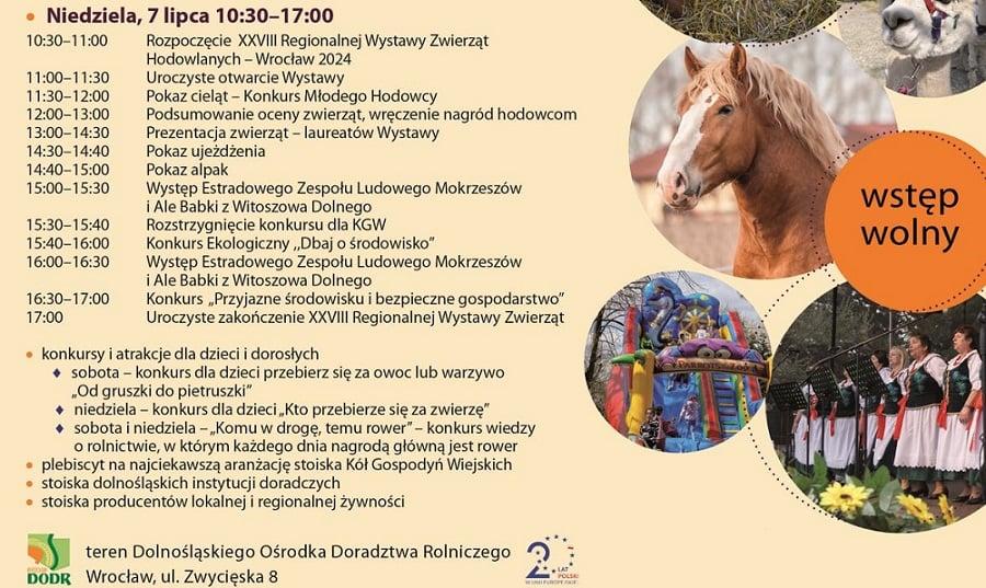 Wystawa Zwierząt Hodowlanych 2024 we Wrocławiu