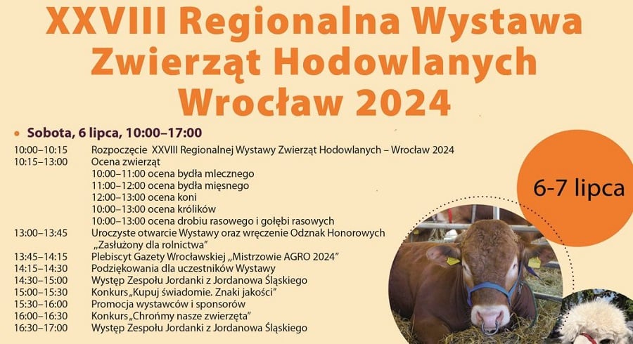 Wystawa Zwierząt Hodowlanych 2024 we Wrocławiu