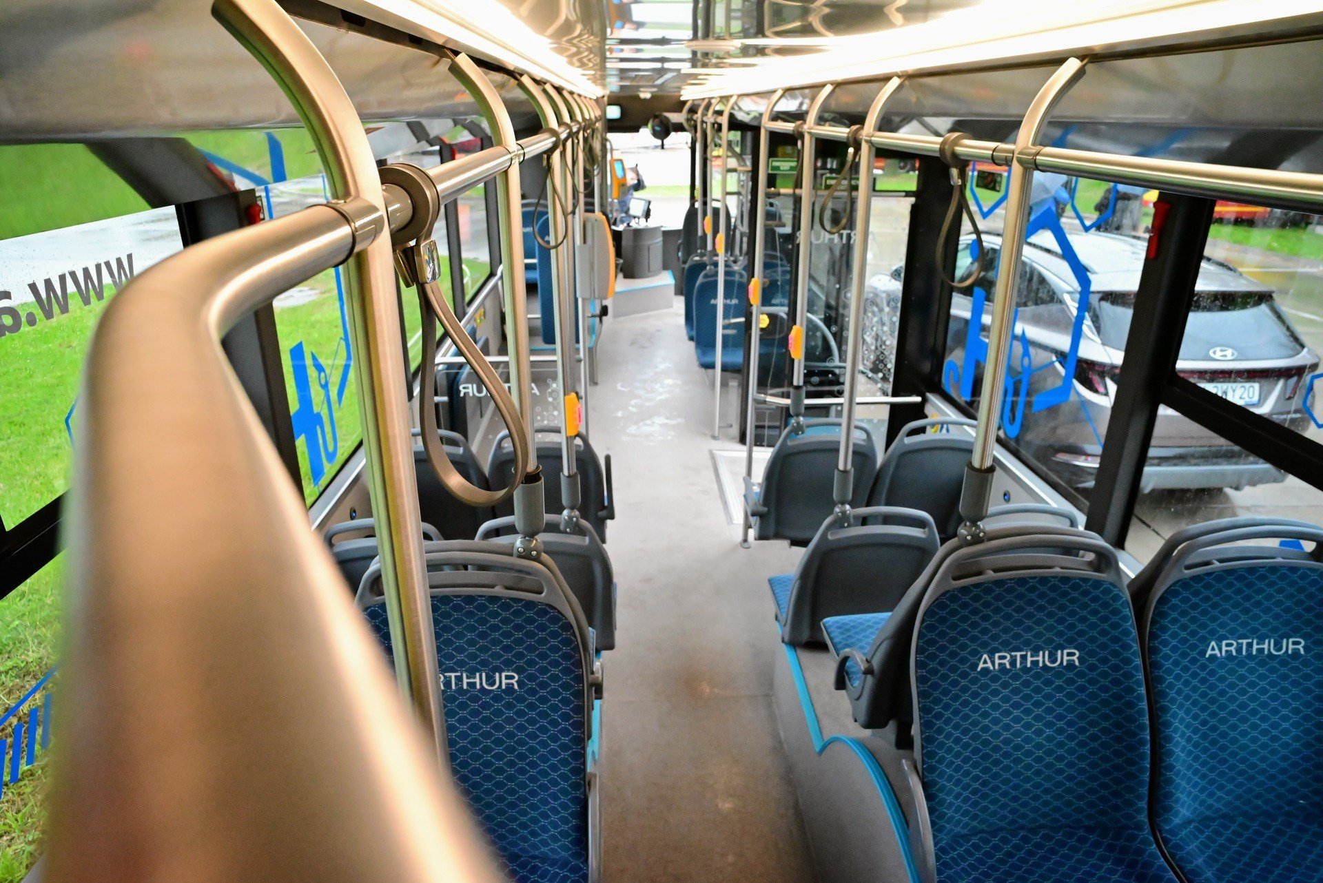 Autobus wodorowy marki Arthur na testach w MPK Wrocław