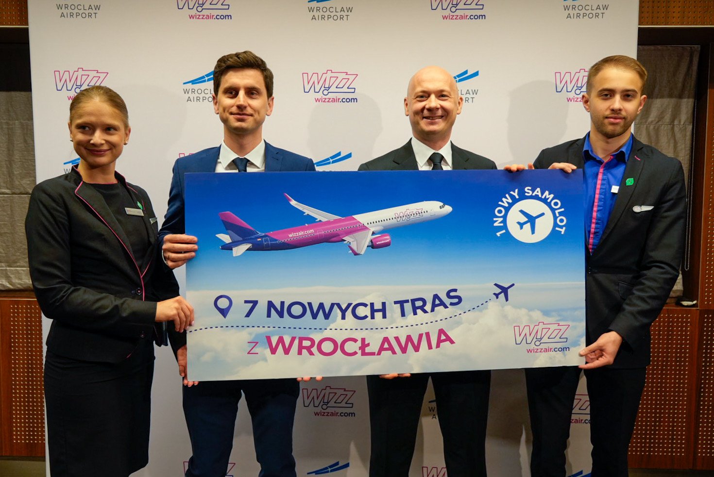 Podczas konferencji Wizz Air i Portu Lotniczego Wrocław ogłoszono 7 nowych połączeń z Wrocławia