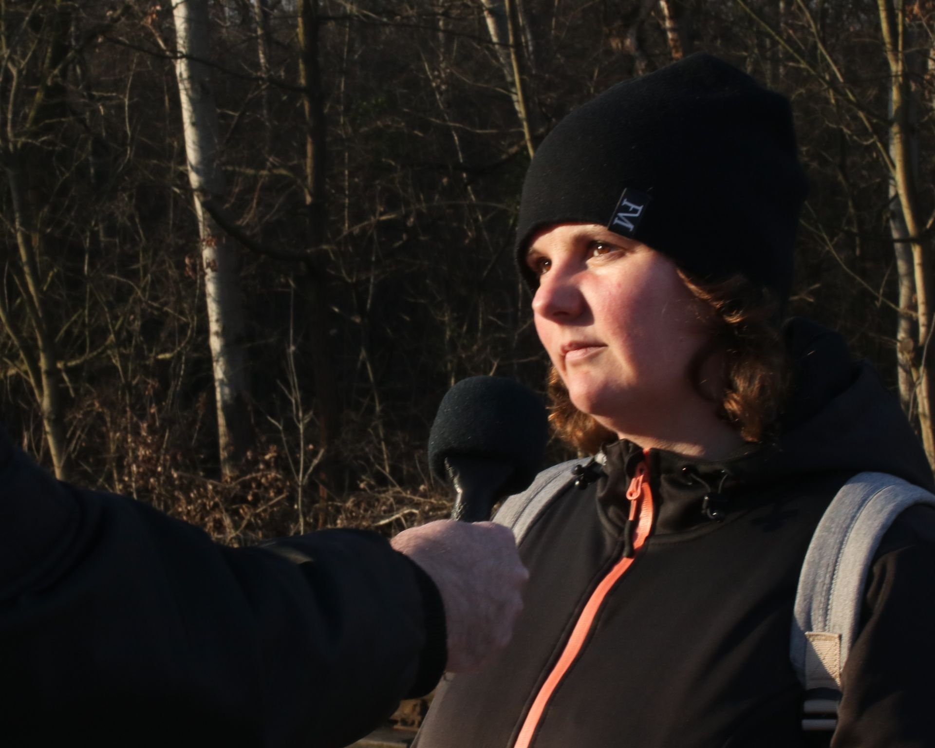 Pani Katarzyna cieszy się, że dzieci przestaną spóźniać się do szkoły