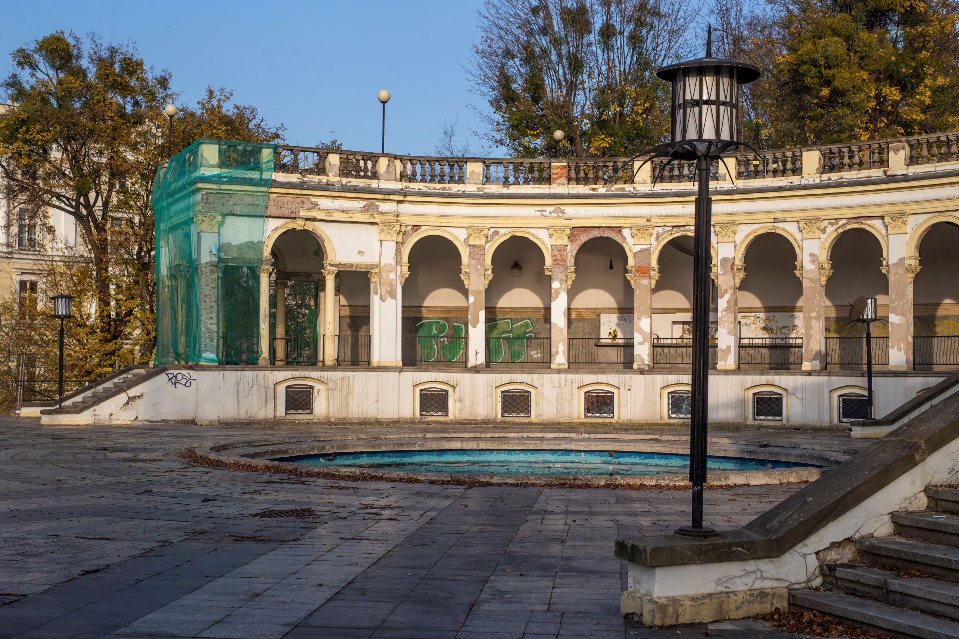 Powiększ obraz: Bastion Sakwowy przed remontem.