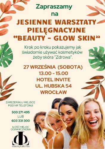 Zdjęcie wydarzenia Jesienne Warsztaty Pielęgnacyjne