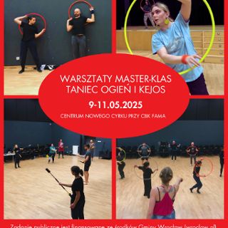 Zdjęcie wydarzenia Warsztaty master-klas: Taniec Ogień i KEJOS