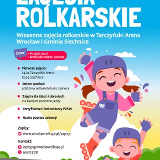 Wrocław Rolkuje. Kurs nauki jazdy na rolkach
