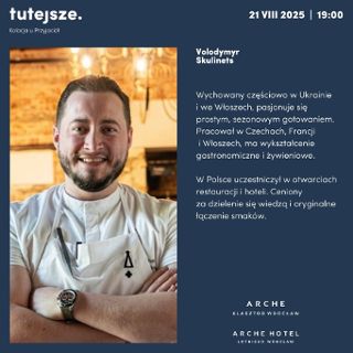Zdjęcie wydarzenia Tutejsze – kolacja degustacyjna w Restauracji Gustaw