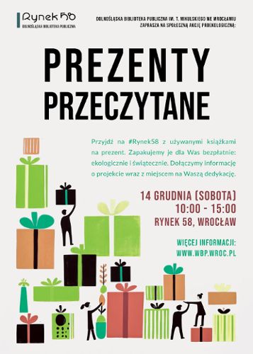 Zdjęcie wydarzenia Prezenty przeczytane, czyli pakujemy książki "z drugiej ręki"