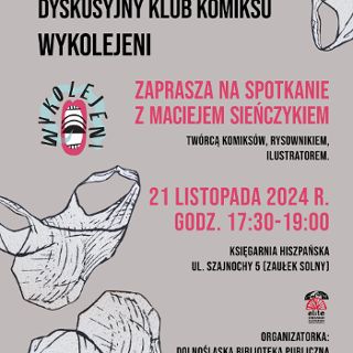 Zdjęcie wydarzenia Spotkanie autorskie z Maciejem Sieńczykiem