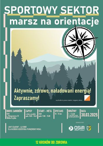 Zdjęcie wydarzenia Marsz na orientację w Środzie Śląskiej