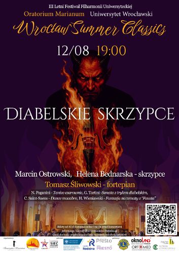 Zdjęcie wydarzenia Koncert „Diabelskie Skrzypce”