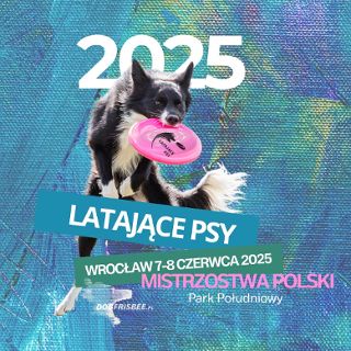 Latające Psy we Wrocławiu – Mistrzostwa Polski Dogfrisbee 2025 w Parku Południowym