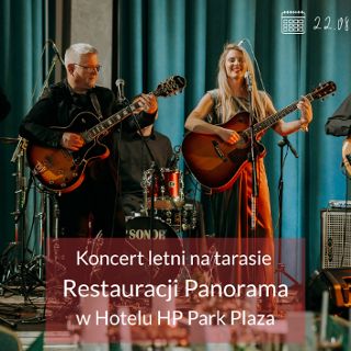 Zdjęcie wydarzenia Koncert letni na tarasie Restauracji Panorama nad Odrą – premiera płyty zespołu Second Line