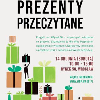 Zdjęcie wydarzenia Prezenty przeczytane, czyli pakujemy książki "z drugiej ręki"