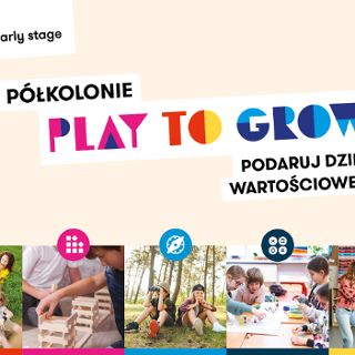 Zdjęcie wydarzenia Półkolonie Play to Grow – z językiem angielskim