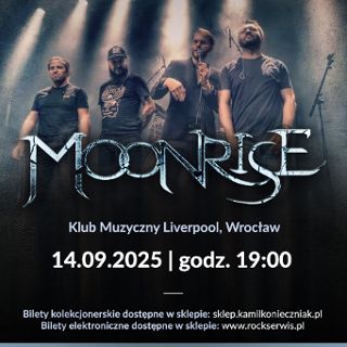 Zdjęcie wydarzenia Koncert progresywnego Moonrise we Wrocławiu