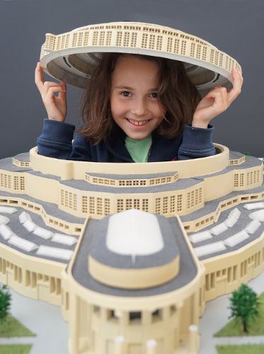 Zdjęcie wydarzenia Rodzinne warsztaty architektoniczne „Zbuduj sobie Halę”