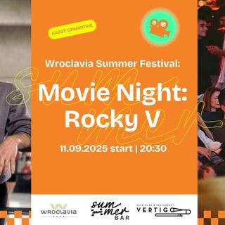 Zdjęcie wydarzenia Movie Night „Rocky V” [Wroclavia Summer Festival]
