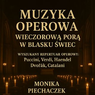 Zdjęcie wydarzenia Muzyka operowa w blasku świec