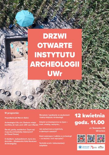 Zdjęcie wydarzenia Drzwi Otwarte w Instytucie Archeologii Uniwersytetu Wrocławskiego