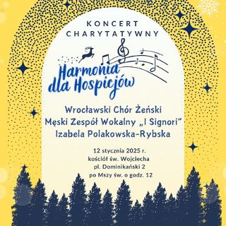 Zdjęcie wydarzenia Koncert Charytatywny „Harmonia dla Hospicjów”