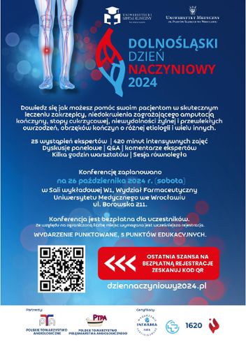 Zdjęcie wydarzenia Dolnośląski Dzień Naczyniowy 2024