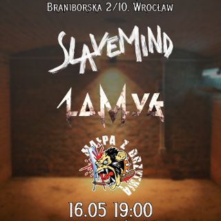 Zdjęcie wydarzenia Slavemind / Lamya / Małpa z Brzytwą [koncert]