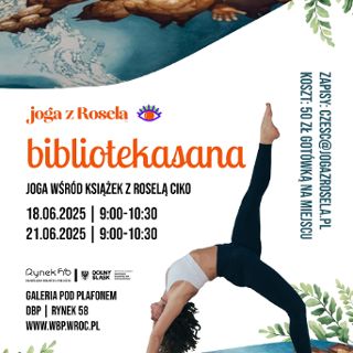 Zdjęcie wydarzenia Bibliotekasana – cykl spotkań z jogą i książkami