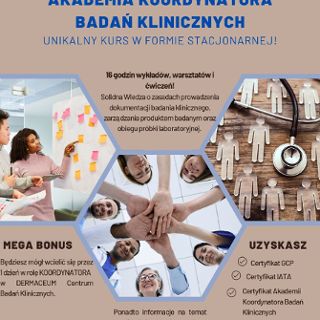 Zdjęcie wydarzenia Akademia Koordynatora Badań Klinicznych