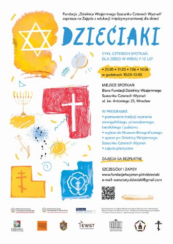 Zdjęcie wydarzenia Warsztaty dla dzieci z edukacji międzywyznaniowej "Dzieciaki"