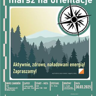 Zdjęcie wydarzenia Marsz na orientację w Środzie Śląskiej