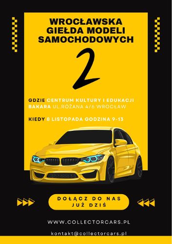 Zdjęcie wydarzenia Wrocławska Giełda Modeli Samochodowych