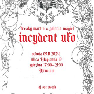 Zdjęcie wydarzenia Wystawa "INCYDENT UFO" | Freaky Martin w Galerii Magiel