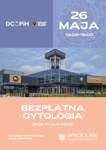 Zdjęcie wydarzenia Wrocław Fashion Outlet zaprasza Panie na bezpłatne badania profilaktyczne
