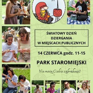Zdjęcie wydarzenia Światowy Dzień Dziergania w Miejscach Publicznych