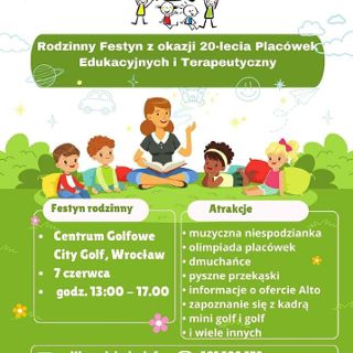 Rodzinny Festyn z okazji 20-lecia Placówek Edukacyjnych i Terapeutycznych ALTO