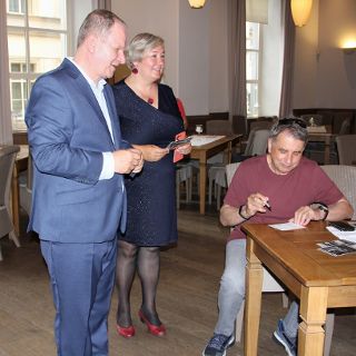 Zdjęcie wydarzenia Spotkanie z reżyserem Waldemarem Krzystkiem