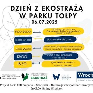 Zdjęcie wydarzenia Dzień z Ekostrażą w Parku Tołpy