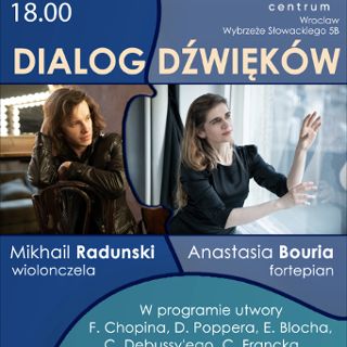 Zdjęcie wydarzenia „Dialog dźwięków” – Koncert muzyki kameralnej na wiolonczelistę i fortepian