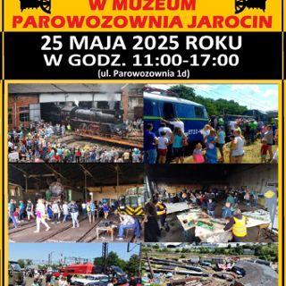 Zdjęcie wydarzenia Pociągiem Retro na festyn kolejowy do Muzeum Parowozownia Jarocin