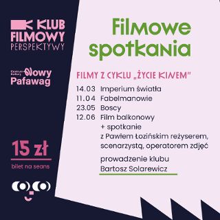 Zdjęcie wydarzenia Klub Filmowy Perspektywy