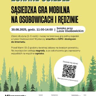 Zdjęcie wydarzenia Mobilna gra terenowa w Lesie Osobowickim