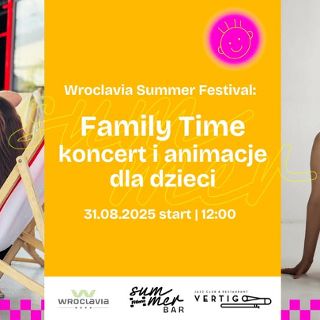 Zdjęcie wydarzenia Family Time: koncert i animacje dla dzieci [Wroclavia Summer Festival]